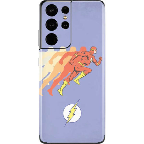 DC Comics The Flash Speed Mode Pose Galaxy S21 Ultra 5G Skin